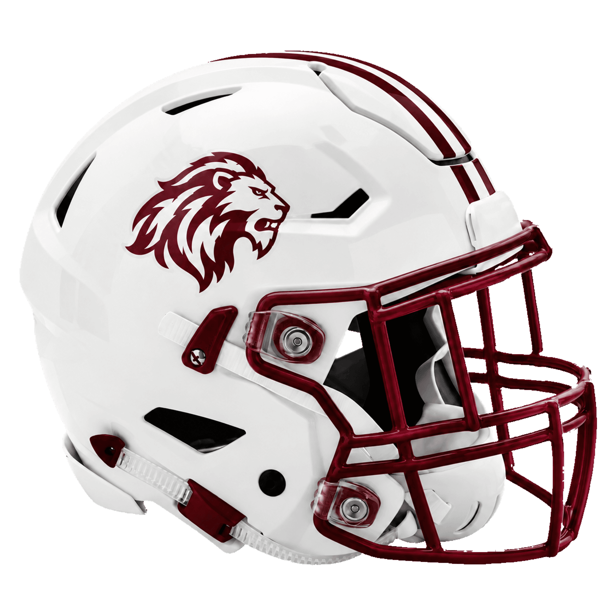 Prattville football helmet graphic