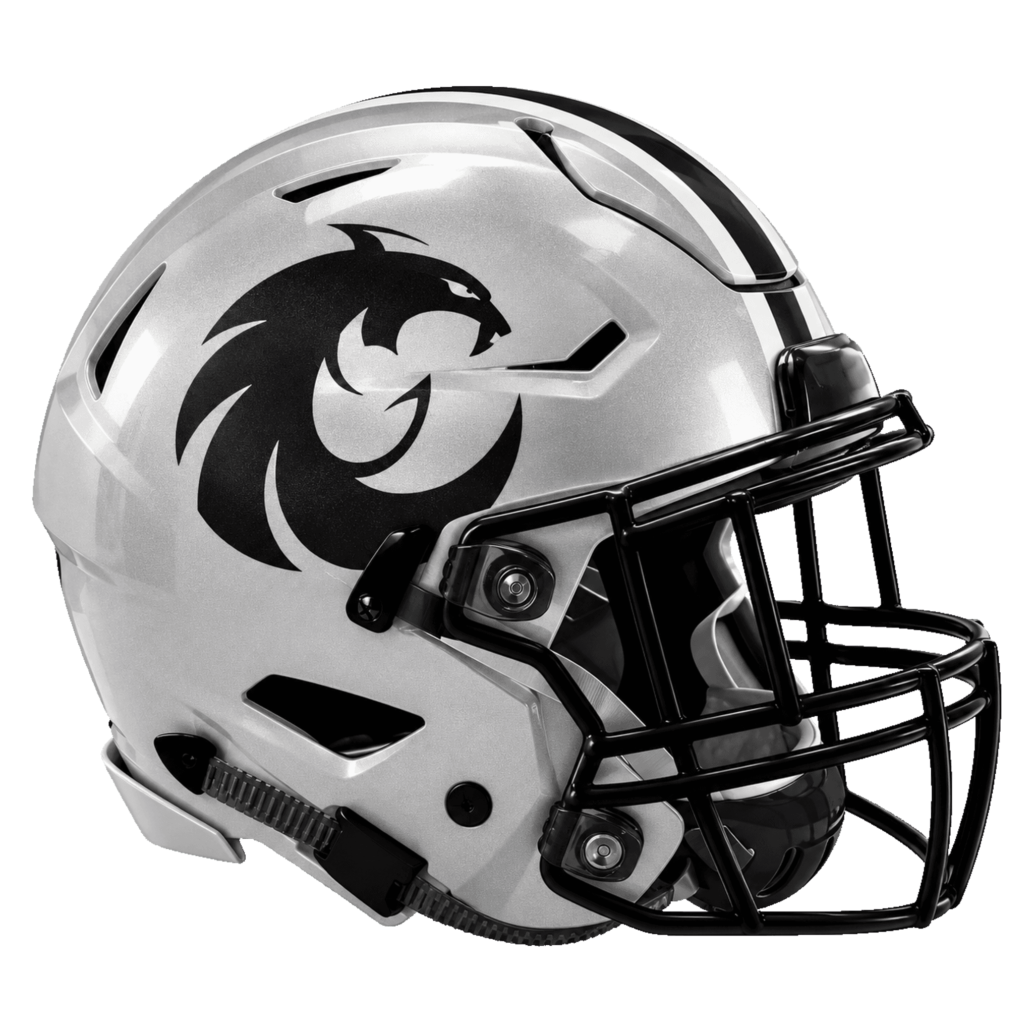 Denton Guyer football helmet graphic