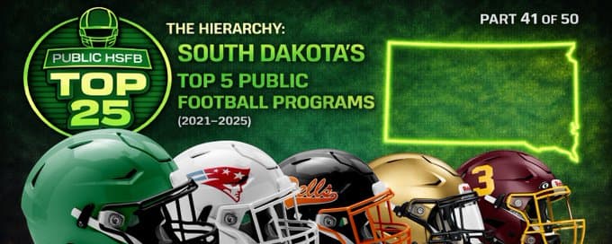 South Dakota’s Top 5 Public HSFB Programs (2021–2025)