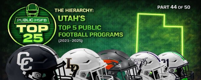 Utah’s Top 5 Public HSFB Programs (2021–2025)