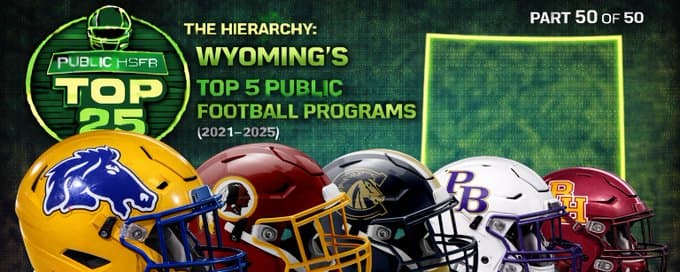 Wyoming’s Top 5 Public High School Football Programs (2021–2025)